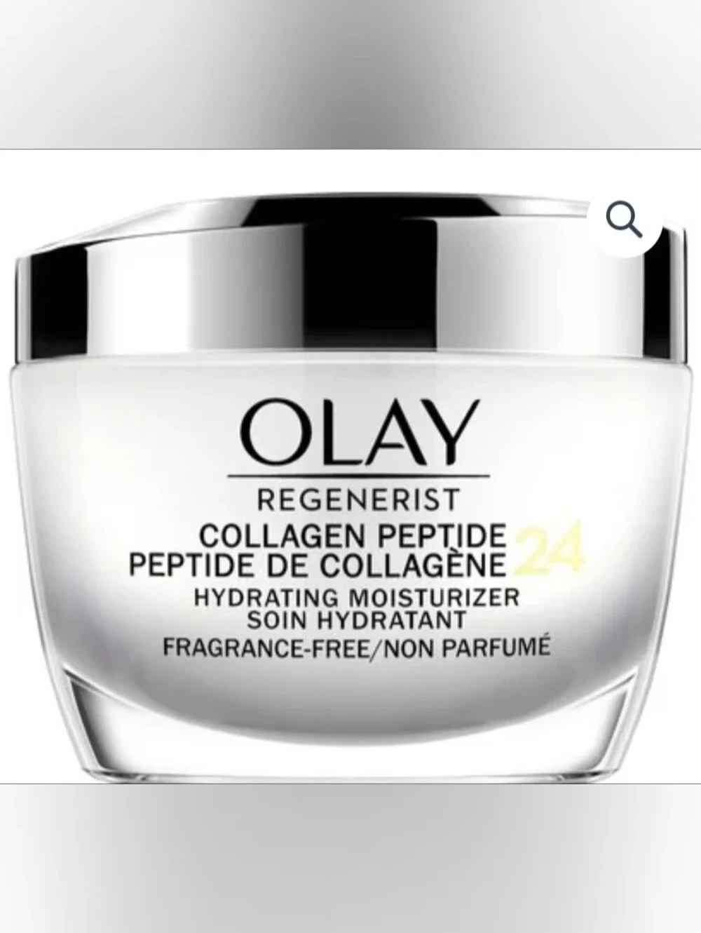 NWT Olay Regenerist Collagen Peptide 24 Face Moisturizer 1.7 OZ 48 G